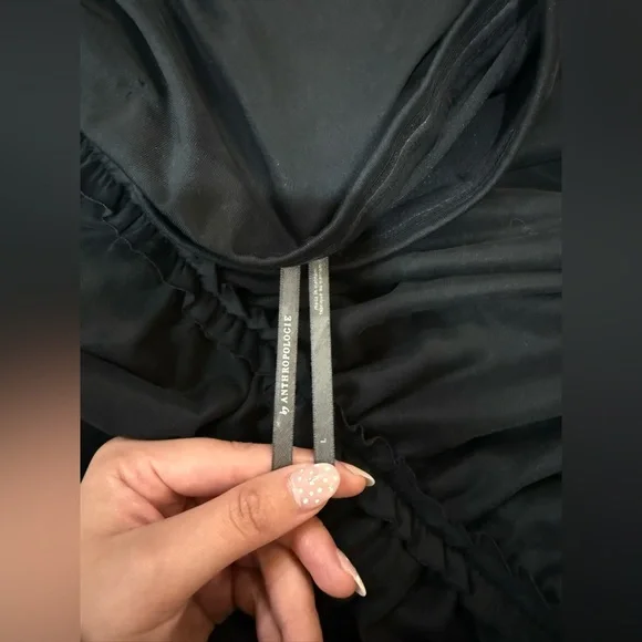 Anthropologie The Gabbie Strapless Ruched Tube Dress - Picture 4 of 4